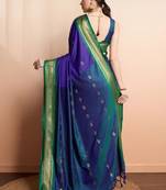 Woven design zari art silk handloom kanjeevaram saree