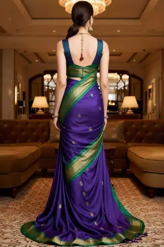 Woven design zari art silk handloom kanjeevaram saree