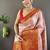 Woven design zari silk blend kanjeevaram saree