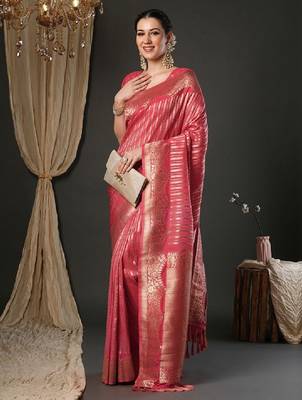 Woven design zari kanjeevaram saree 2