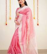 Woven design zari kanjeevaram saree