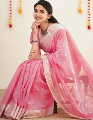 Woven design zari kanjeevaram saree 2