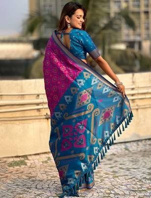 Woven design zari kanjeevaram saree 2
