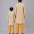 Durga ji printed kurta payjama father son combo set