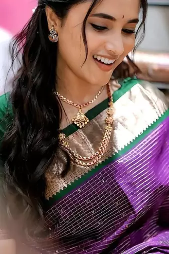 Zari silk blend designer kanjeevaram saree