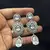 Crystal Statement Necklace Earrings Set, Bridal Choker Jewelry