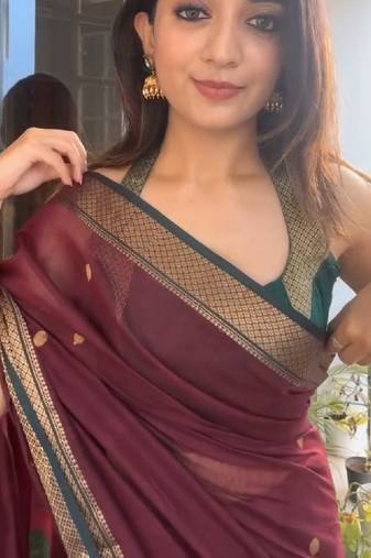 Zari art silk designer kanjeevaram saree