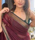 Zari art silk designer kanjeevaram saree