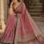 Paisley art silk kanjeevaram saree