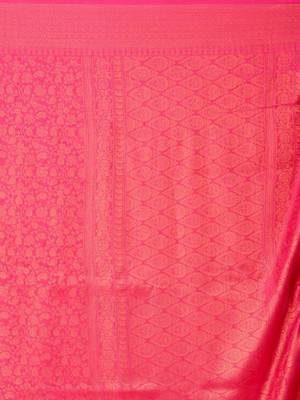 Woven design zari art silk kanjeevaram saree 4