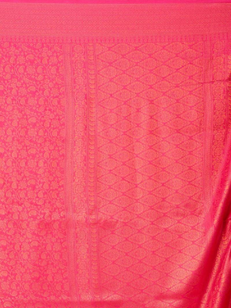 Woven design zari art silk kanjeevaram saree