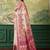 Floral embroidered pashmina handloom kanjeevaram saree
