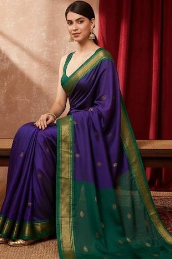 Zari pure cotton kanjeevaram saree