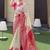 Woven design zari silk blend heavy work kanjeevaram saree