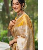 Woven design zari art silk designer kanjeevaram saree