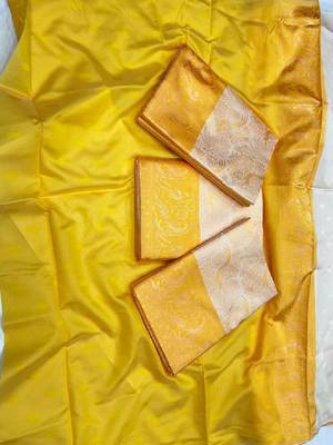 Woven design zari art silk designer kanjeevaram saree 4
