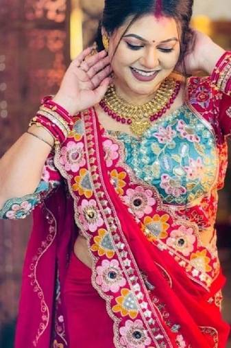 Embellished embroidered art silk kanjeevaram saree