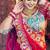 Embellished embroidered art silk kanjeevaram saree