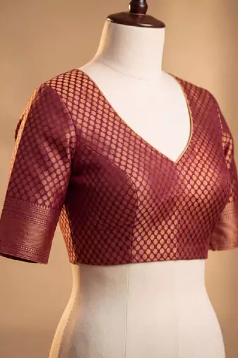 Woven design zari art silk kanjeevaram saree