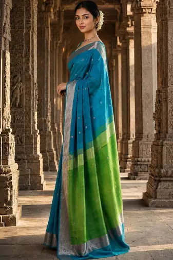 Woven design zari designer kanjeevaram saree