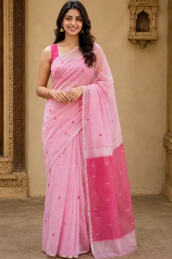 Woven design handloom kanjeevaram saree