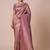 Lavender kanjivaram woven design sarees with blouse piece unstiched blouse