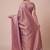 Lavender kanjivaram woven design sarees with blouse piece unstiched blouse