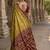 Ethnic motifs zari art silk handloom kanjeevaram saree