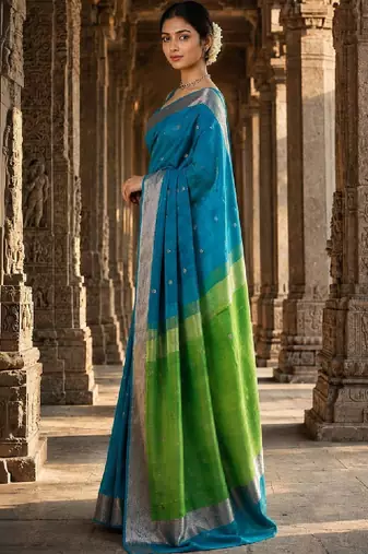 Woven design zari designer kanjeevaram saree