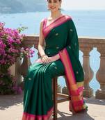 Zari pure cotton kanjeevaram saree