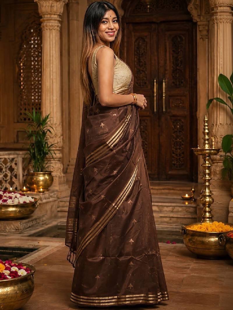 Woven design zari designer kanjeevaram saree