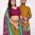 Mustard color dola silk patola with foil printed kurta set
