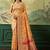 Floral zari pashmina handloom kanjeevaram saree