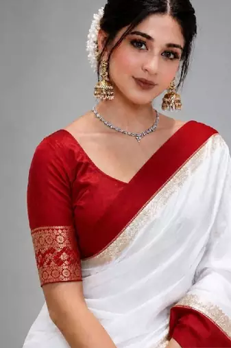 Zari art silk kanjeevaram women saree