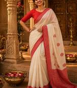 Floral designer kanjeevaram saree