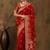 Woven design zari silk blend kanjeevaram saree