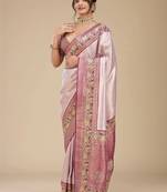 Woven design zari art silk kanjeevaram saree