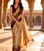 Zari pure cotton kanjeevaram saree