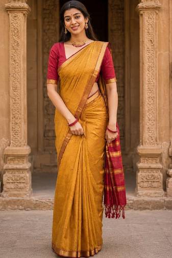 Designer kanjeevaram saree