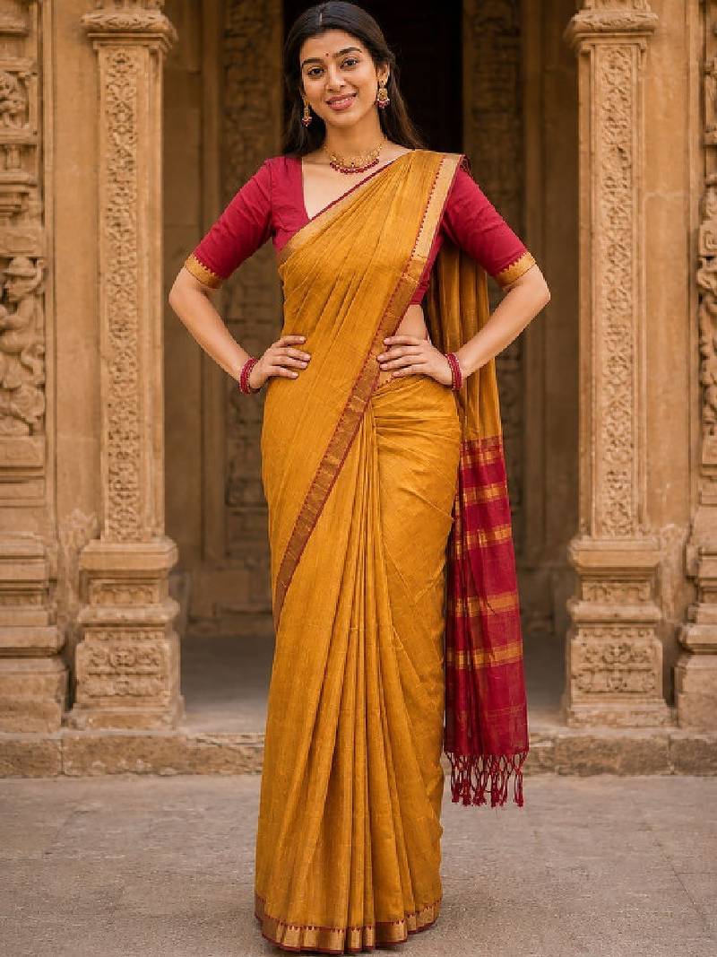 Designer kanjeevaram saree
