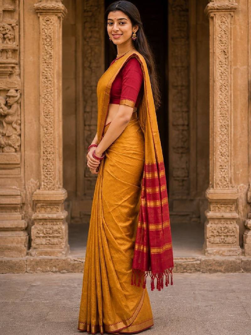 Designer kanjeevaram saree
