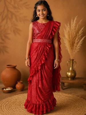 Dhoti kanjeevaram saree 1