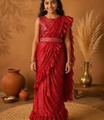 Dhoti kanjeevaram saree
