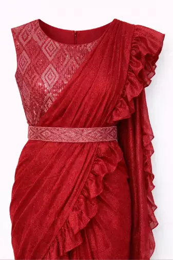 Dhoti kanjeevaram saree