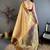 Woven design zari silk blend kanjeevaram saree
