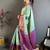 Woven design zari silk blend designer kanjeevaram saree
