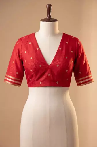 Woven design zari art silk kanjeevaram saree
