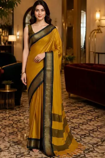 Zari pure cotton kanjeevaram saree