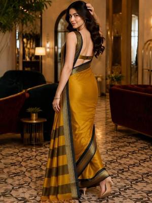 Zari pure cotton kanjeevaram saree 3