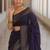 Woven design zari silk blend designer kanjeevaram saree